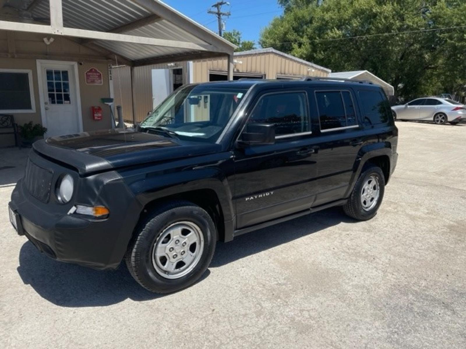 2014 BLACK JEEP PATRIOT SPORT (1C4NJPBA5ED) with an 2.0L engine, Continuously Variable transmission, located at 124 Elm St., Cibolo, TX, 78108, (210) 658-3118, 29.559427, -98.232384 - www.discountautosinc.com TEXT QUESTIONS TO 210-900-3118 35 MONTHLY PAYMENTS OF $295 WITH $1895 DOWN AND FINAL ODD PAYMENT OF $280.14 W/FIRST PAYMENT DUE 30 DAYS FROM DATE OF SALE. WARRANTY ON ENGINE and TRANSMISSION ONLY FOR 3 MONTHS OR 3,000 MLS. 36 MO'S TERM W/ 22.44 APR - Photo #0