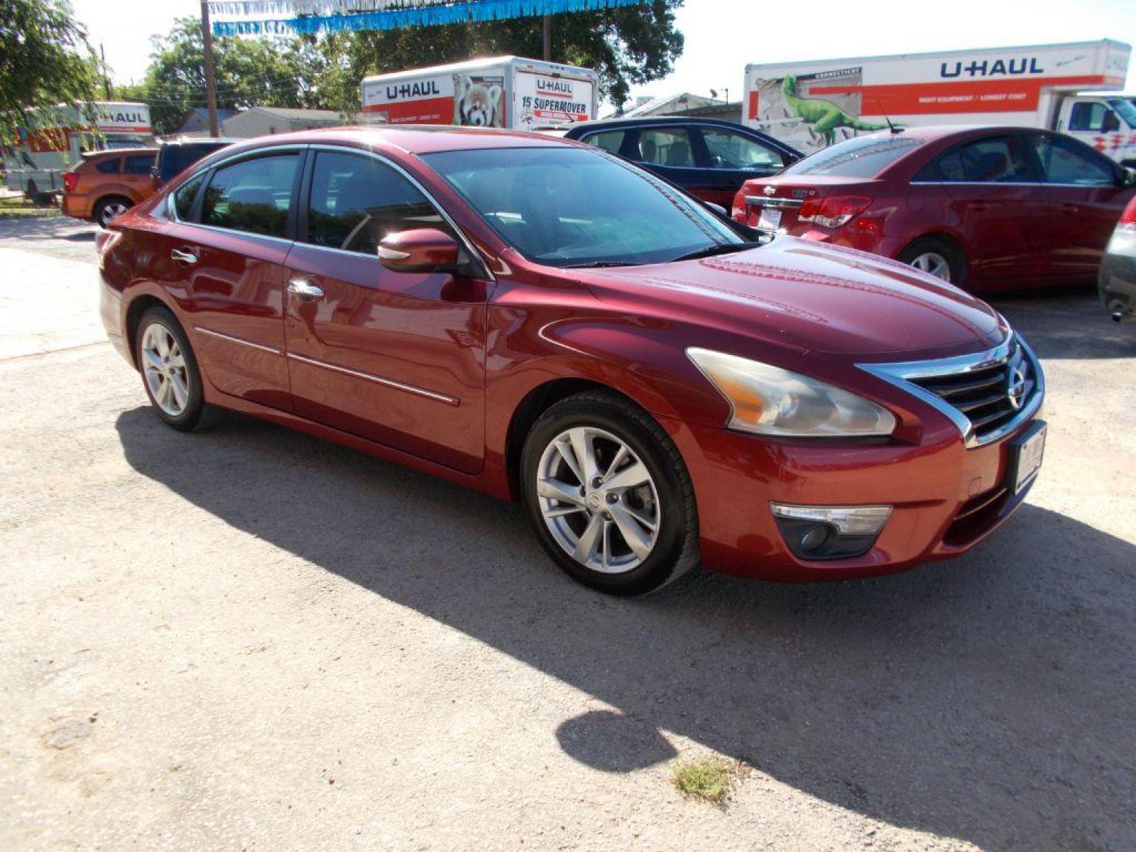 2013 MAROON NISSAN ALTIMA SV 2.5 (1N4AL3AP5DN) with an 2.5L engine, Automatic transmission, located at 124 Elm St., Cibolo, TX, 78108, (210) 658-3118, 29.559427, -98.232384 - www.discountautosinc.com TEXT QUESTIONS TO 210-900-3118 41 MONTHLY PAYMENTS OF $305 WITH $1695 DOWN AND FINAL ODD PAYMENT OF $131.24 W/FIRST PAYMENT DUE 30 DAYS FROM DATE OF SALE. FEATURES: BLUE TOOTH, SUN ROOF WARRANTY ON ENGINE and TRANSMISSION ONLY FOR 3 MONTHS OR 3,000 M - Photo #8
