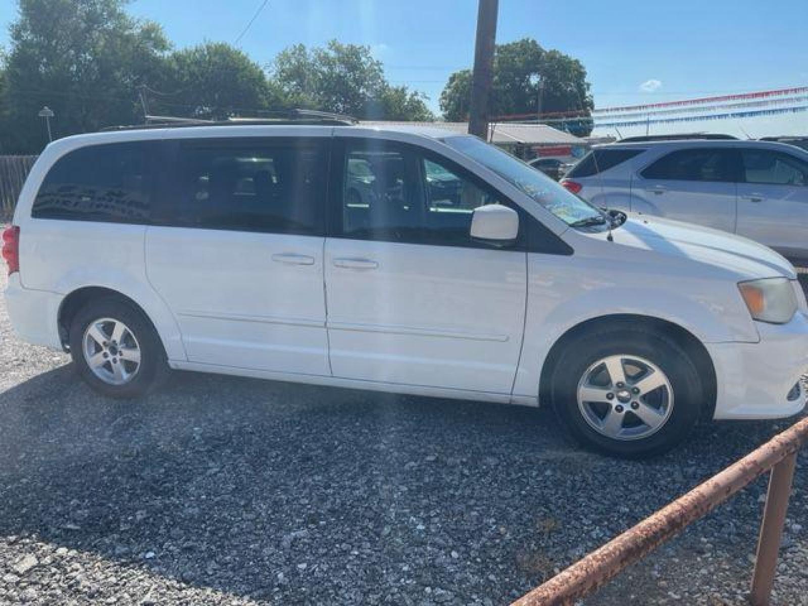 2013 WHITE DODGE GRAND CARAVAN SXT Stow n Go (2C4RDGCGXDR) with an 3.6L engine, Automatic transmission, located at 124 Elm St., Cibolo, TX, 78108, (210) 658-3118, 29.559427, -98.232384 - www.discountautosinc.com TEXT QUESTIONS TO 210-900-3118 35 MONTHLY PAYMENTS OF $295 WITH $1495 DOWN AND FINAL ODD PAYMENT OF $85.22 W/FIRST PAYMENT DUE 30 DAYS FROM DATE OF SALE. FEATURES: STOW-N-GO,POWER SLIDING DOORS, 3RD ROW WARRANTY ON ENGINE and TRANSMISSION ONLY FOR - Photo #7