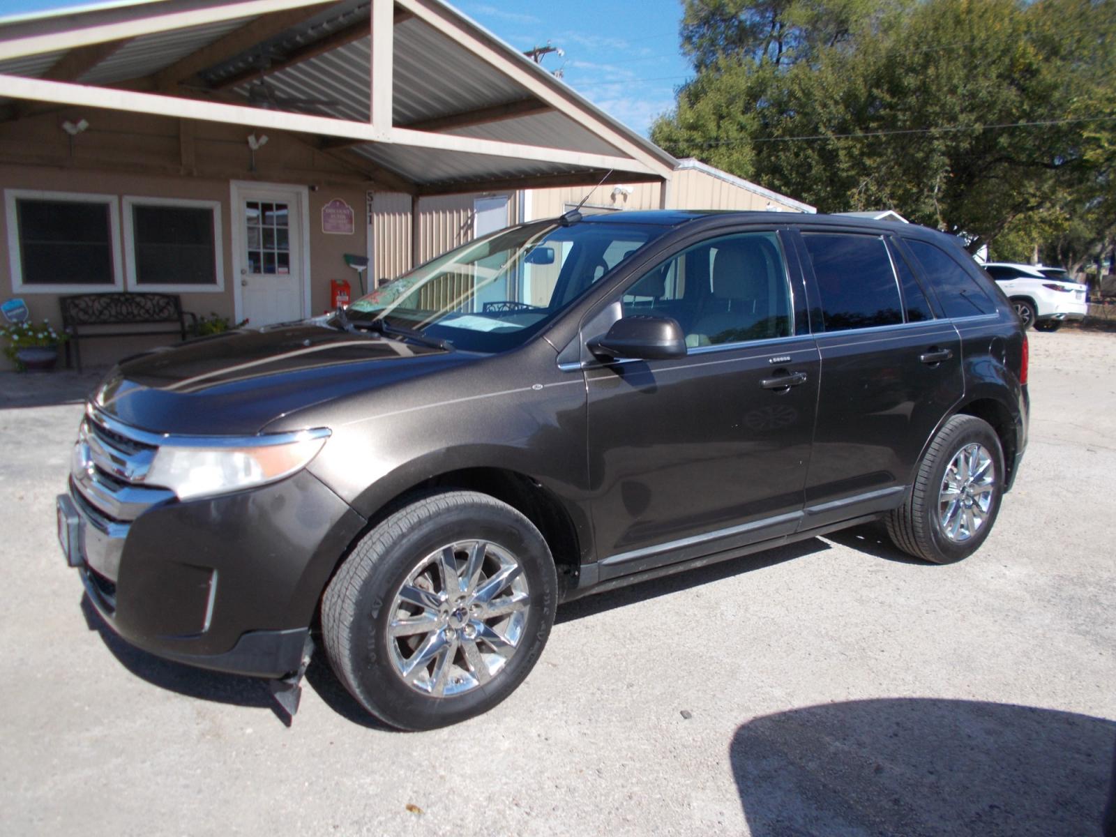 2011 BROWN FORD EDGE LIMITED (2FMDK3KC4BB) with an 3.5L engine, Automatic transmission, located at 124 Elm St., Cibolo, TX, 78108, (210) 658-3118, 29.559427, -98.232384 - www.discountautosinc.com TEXT QUESTIONS TO 210-900-3118 41 MONTHLY PAYMENTS OF $325 WITH $1895 DOWN AND FINAL ODD PAYMENT OF $43.05 W/FIRST PAYMENT DUE 30 DAYS FROM DATE OF SALE. FEATURES: SUN ROOF, HEATED LEATHER SEATS, BLUE TOOTH. ** NO WARRANTY, SOLD AS IS ** 42 MO'S TERM W/ - Photo #0