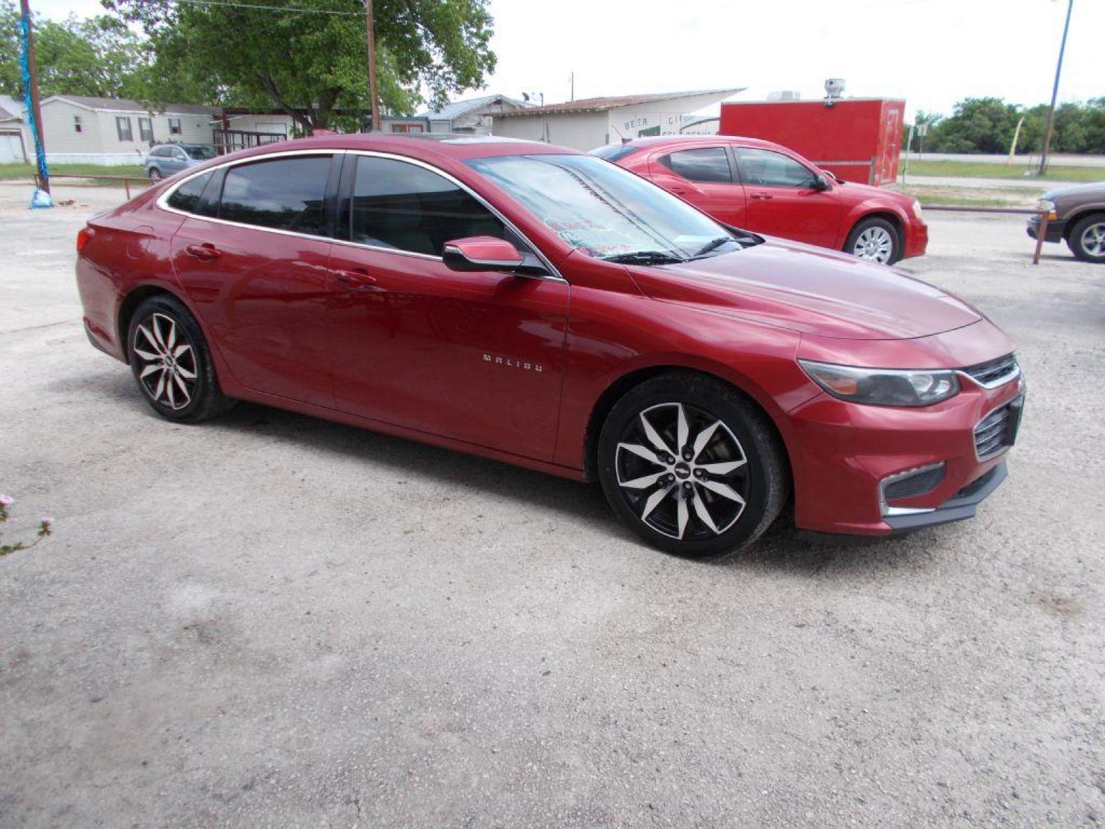 2016 RED CHEVROLET MALIBU LT (1G1ZE5ST6GF) with an 1.5L engine, Automatic transmission, located at 124 Elm St., Cibolo, TX, 78108, (210) 658-3118, 29.559427, -98.232384 - www.discountautosinc.com TEXT QUESTIONS TO 210-900-3118 41 MONTHLY PAYMENTS OF $385 WITH $2695 DOWN AND FINAL ODD PAYMENT OF $267.80 W/FIRST PAYMENT DUE 30 DAYS FROM DATE OF SALE. FEATURE: PANORAMIC SUNROOF, BACK UP CAMERA, HEATED/ LEATHER SEATS, WARRANTY ON ENGINE and TRANSMIS - Photo #9