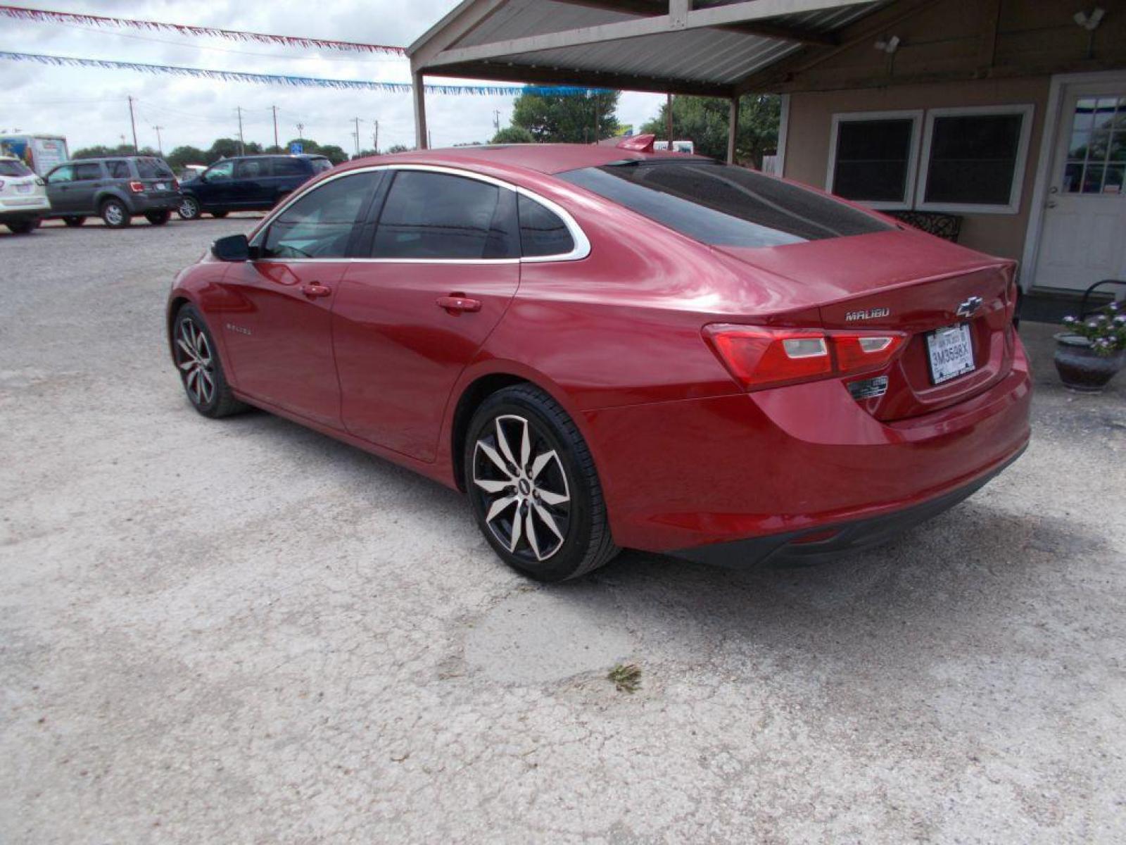 2016 RED CHEVROLET MALIBU LT (1G1ZE5ST6GF) with an 1.5L engine, Automatic transmission, located at 124 Elm St., Cibolo, TX, 78108, (210) 658-3118, 29.559427, -98.232384 - www.discountautosinc.com TEXT QUESTIONS TO 210-900-3118 41 MONTHLY PAYMENTS OF $385 WITH $2695 DOWN AND FINAL ODD PAYMENT OF $267.80 W/FIRST PAYMENT DUE 30 DAYS FROM DATE OF SALE. FEATURE: PANORAMIC SUNROOF, BACK UP CAMERA, HEATED/ LEATHER SEATS, WARRANTY ON ENGINE and TRANSMIS - Photo #4