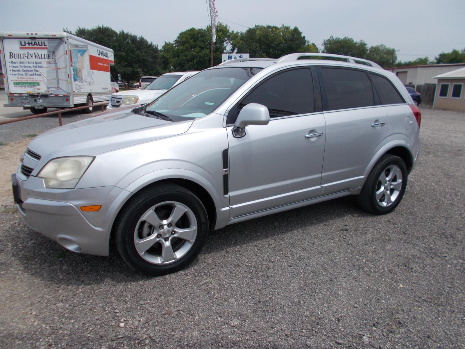2014 SILVER CHEVROLET CAPTIVA LTZ (3GNAL4EK2ES) with an 2.4L engine, Automatic transmission, located at 124 Elm St., Cibolo, TX, 78108, (210) 658-3118, 29.559427, -98.232384 - www.discountautosinc.com TEXT QUESTIONS TO 210-900-3118 41 MONTHLY PAYMENTS OF $290 WITH $2295 DOWN AND FINAL ODD PAYMENT OF $114.08 W/FIRST PAYMENT DUE 30 DAYS FROM DATE OF SALE. FEATURES: LTZ PKG, SUN ROOF, HEATED LEATHER SEATS ** NO WARRANTY, SOLD AS IS ** 42 MO'S TERM W/ 2 - Photo #0