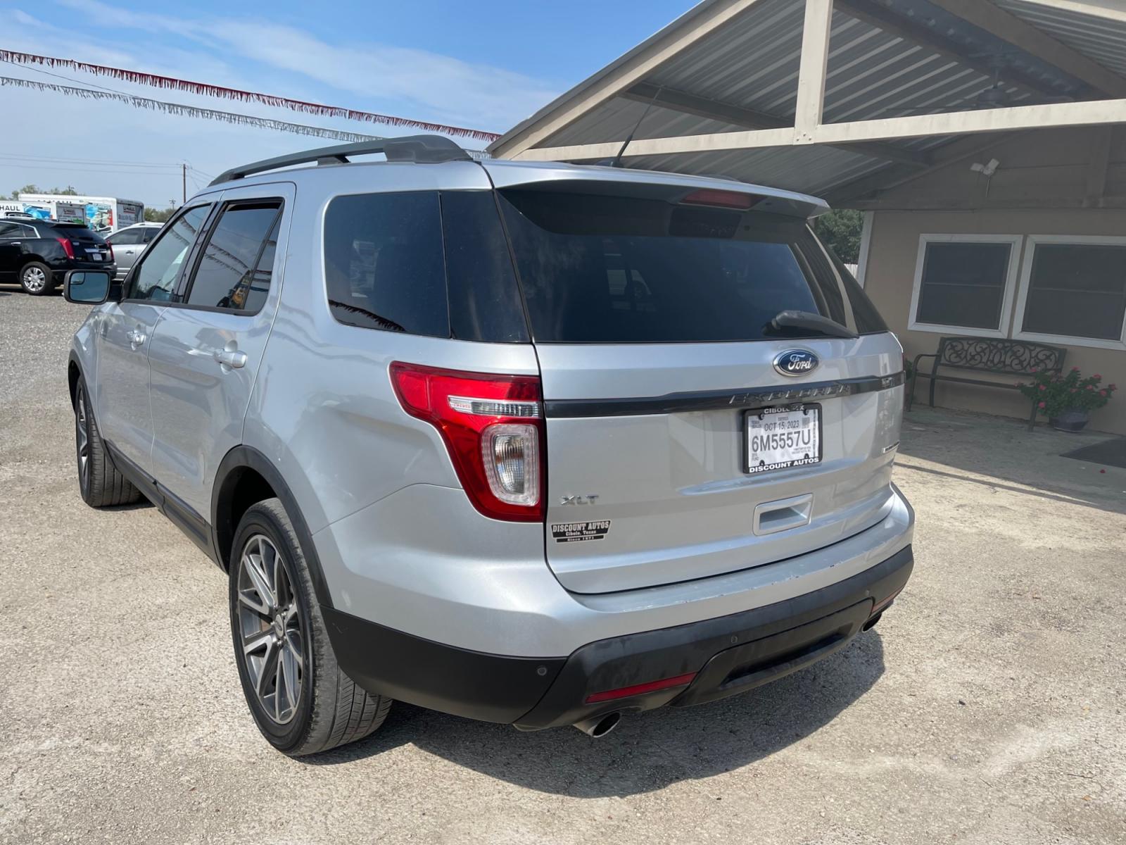 2015 SILVER FORD EXPLORER XLT (1FM5K7D80FG) with an 3.5L engine, Automatic transmission - www.discountautosinc.com TEXT QUESTIONS TO 210-900-3118 41 MONTHLY PAYMENTS OF $365 WITH $2695 DOWN AND FINAL ODD PAYMENT OF $337.06 W/FIRST PAYMENT DUE 30 DAYS FROM DATE OF SALE. FEATURES: BACK UP CAMERA, QUAD SEATING, 3RD ROW, HEATED LEATHER SEATING, ELECTRIC REAR HATCH WARRANTY - Photo #1